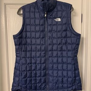 The North Face Women's Blue Puffer Vest